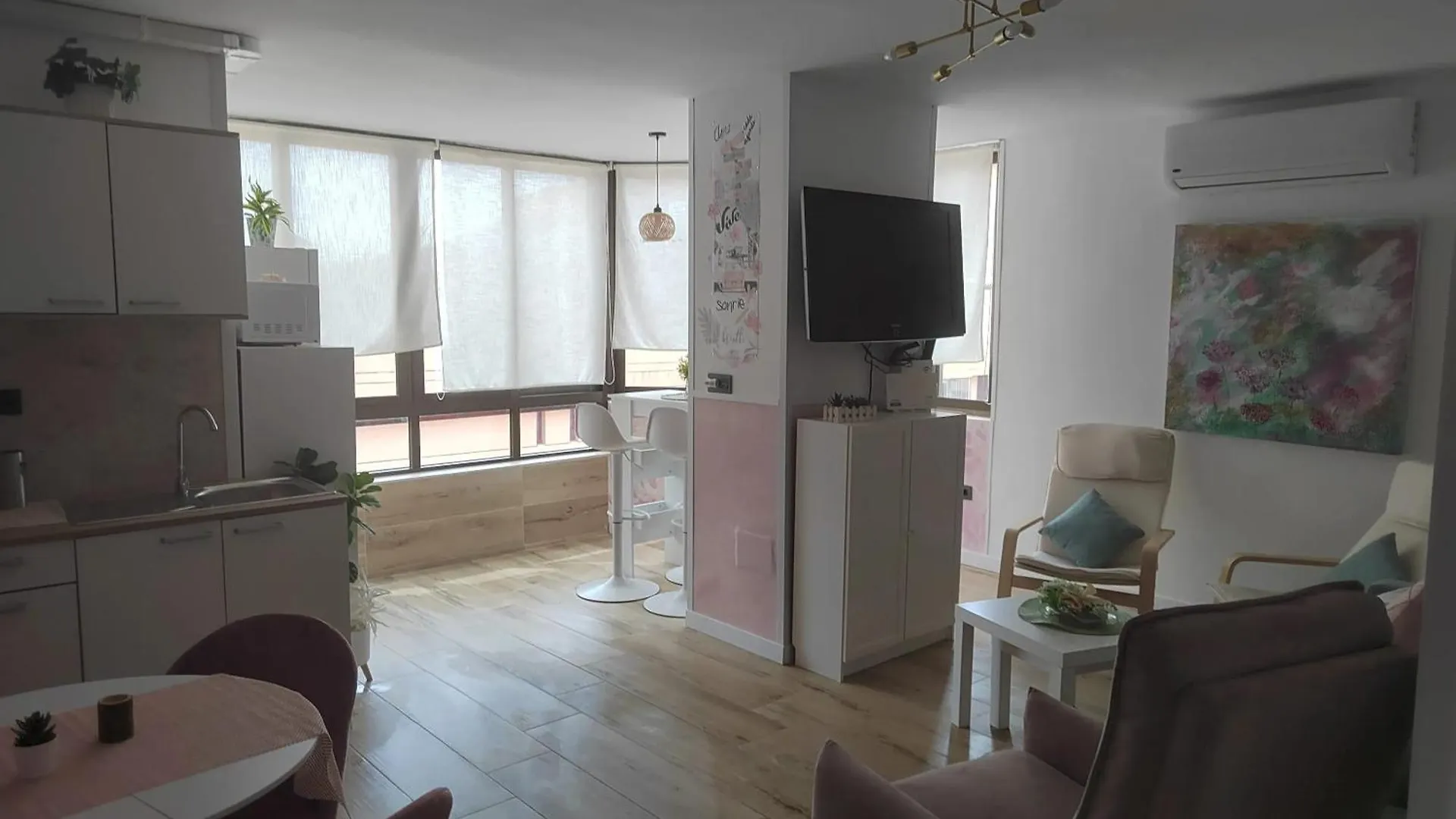 Bright Apartment With Sea View Fuengirola 50 M² Pool 0*,